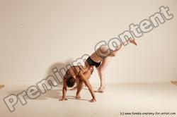 Female Anatomy poses - Capoeira